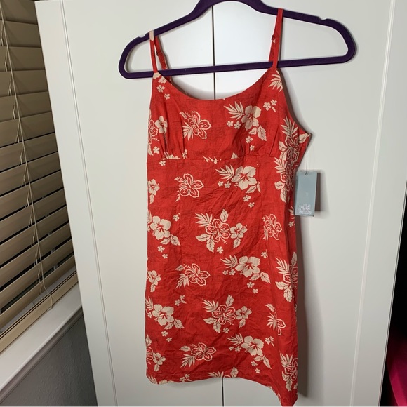 NWT Wild Fable Tropical Sun Dress - Picture 1 of 10